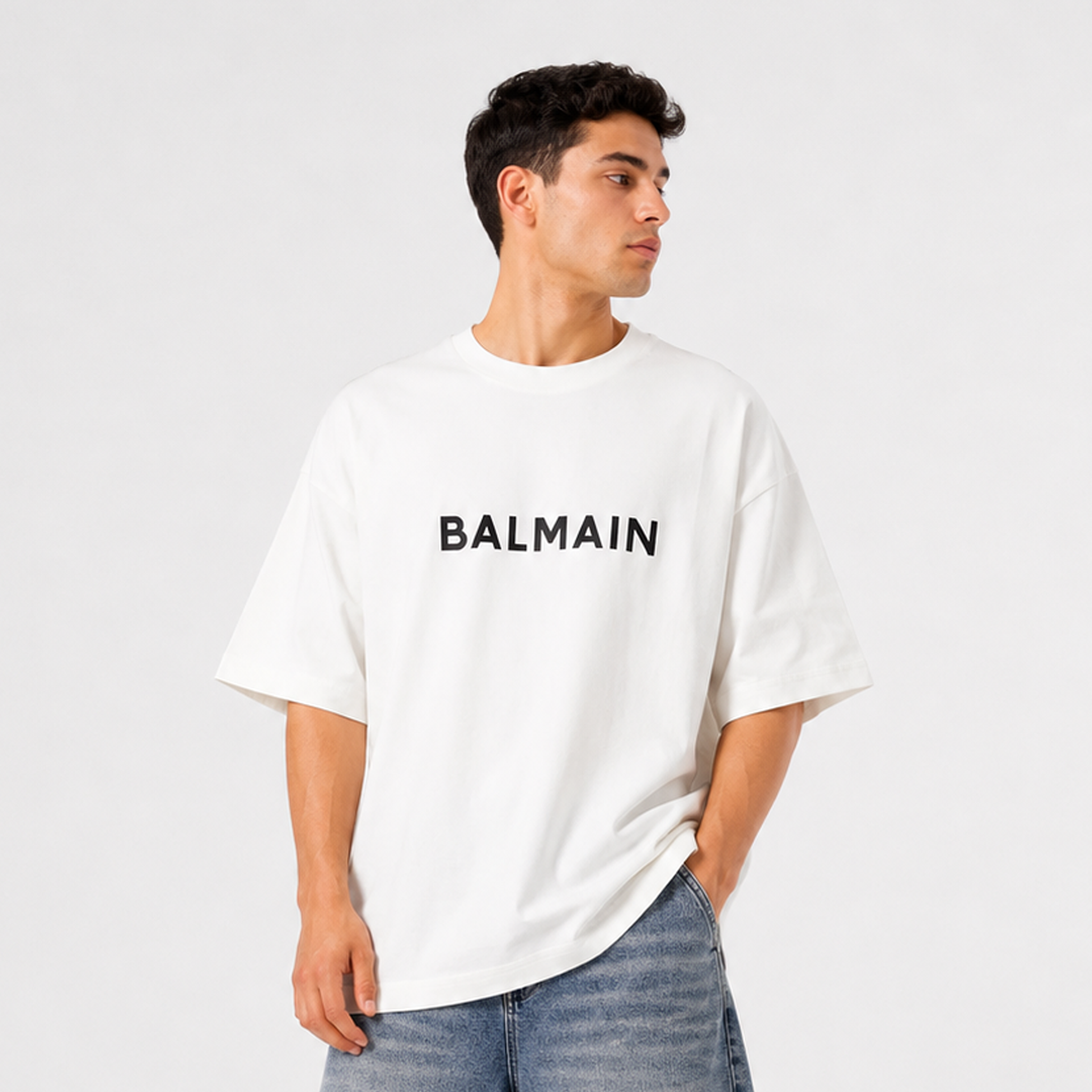 BALMAIN Oversized T-shirt – ZINC Originals