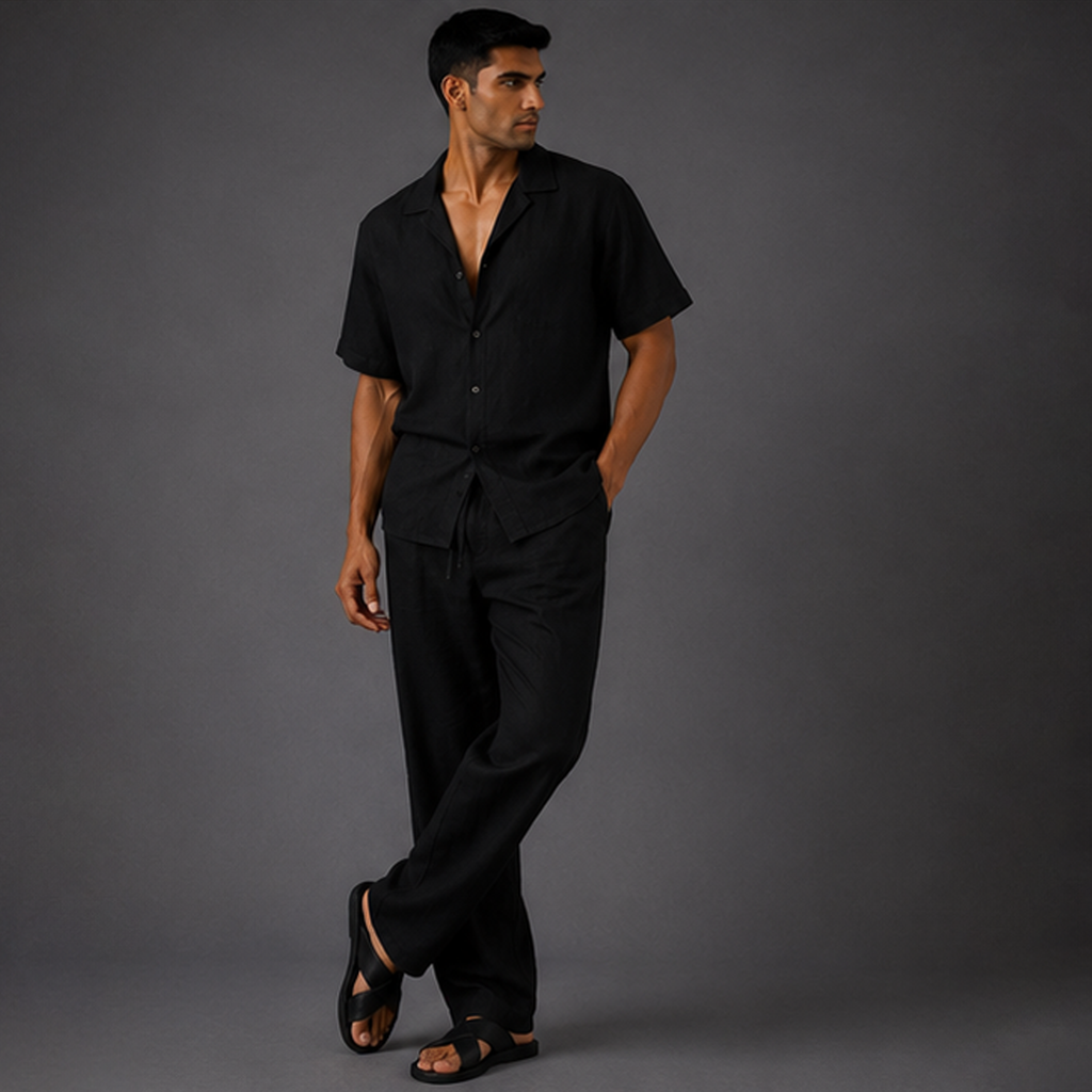 Linen Regular Fit Pants