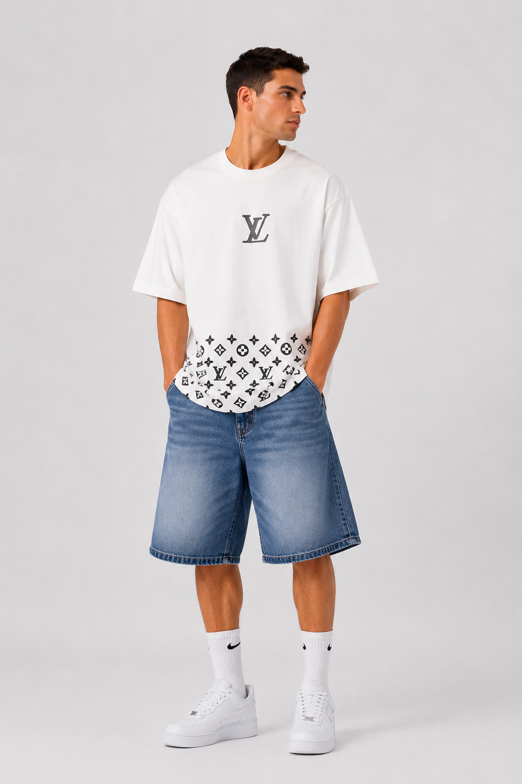 LOUIS VIUTTON 2 Oversized T-shirt