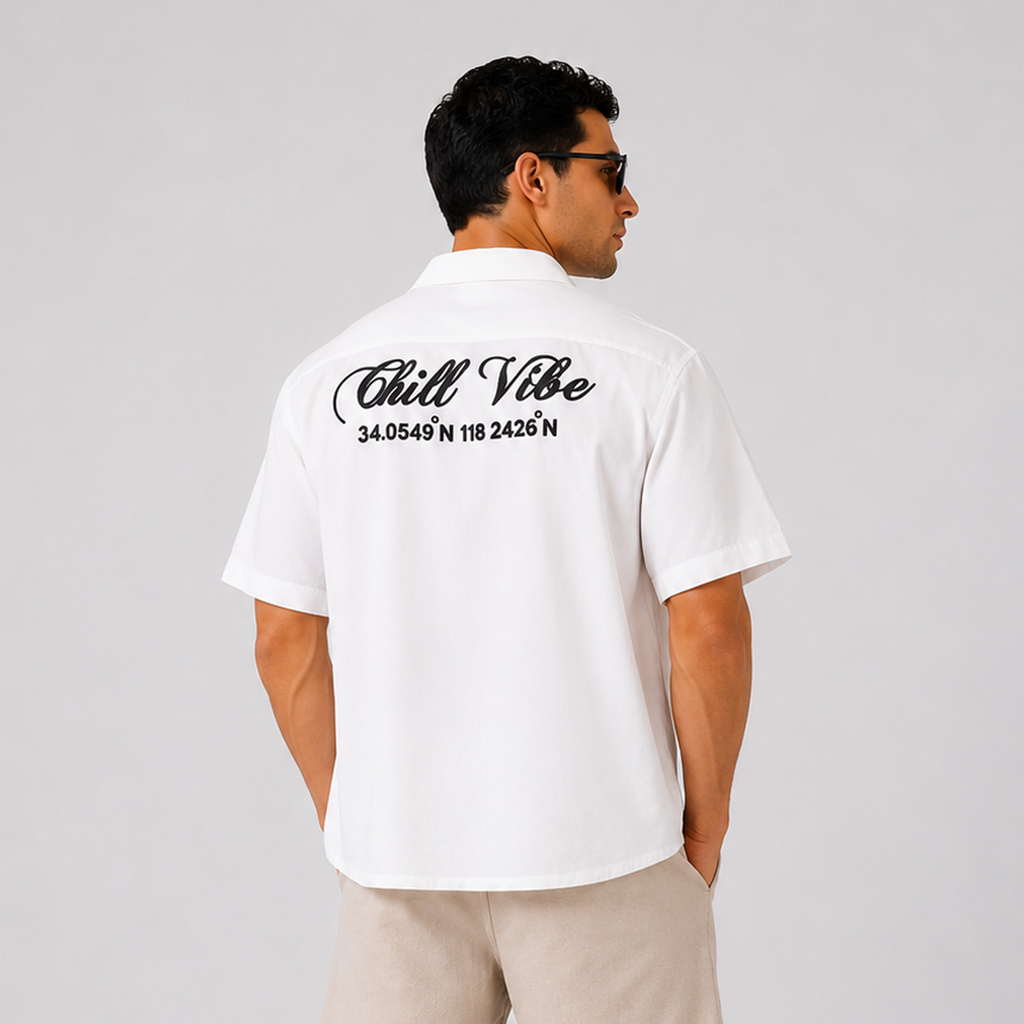 ZARA Box Fit  Short Sleeve Shirt