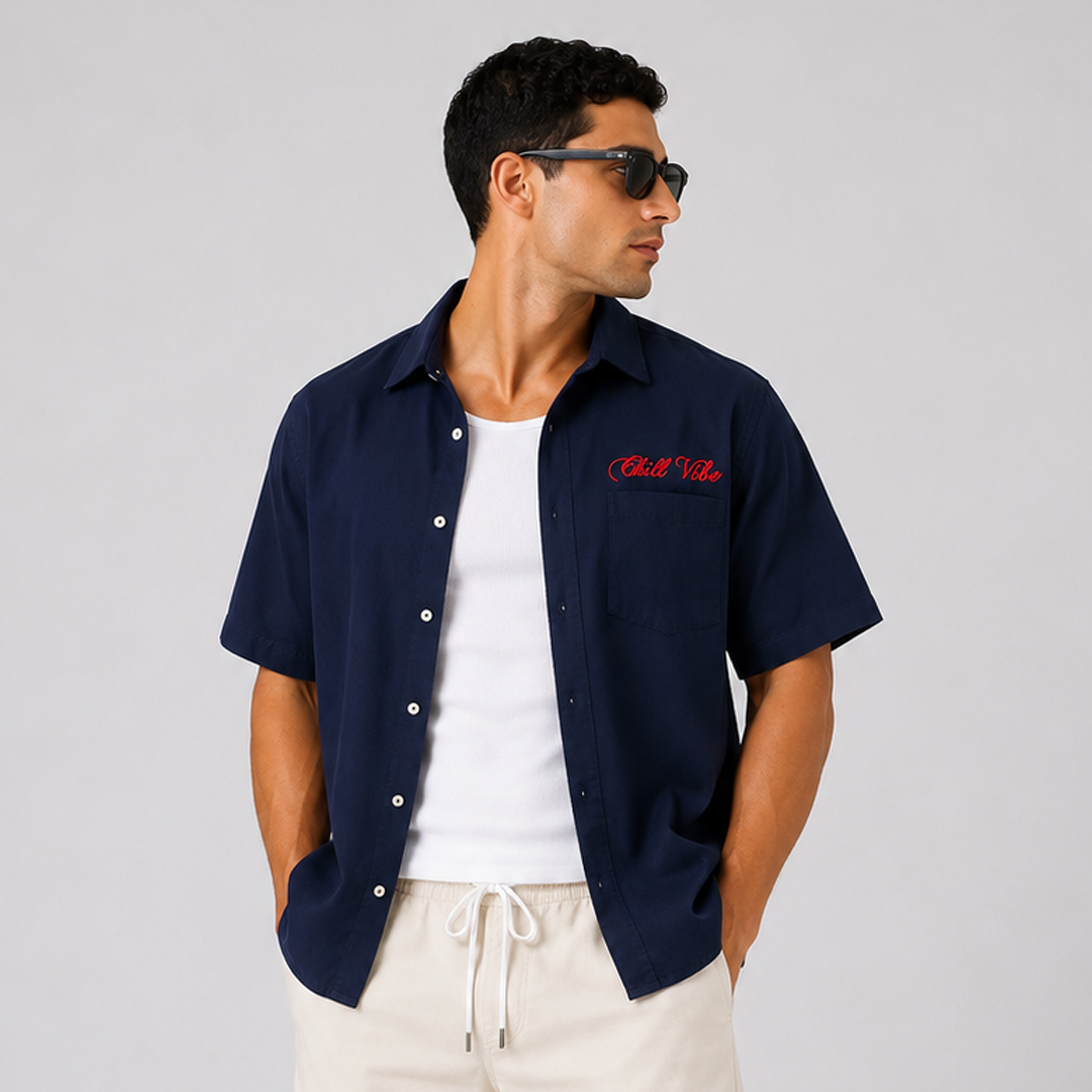 ZARA Box Fit  Short Sleeve Shirt