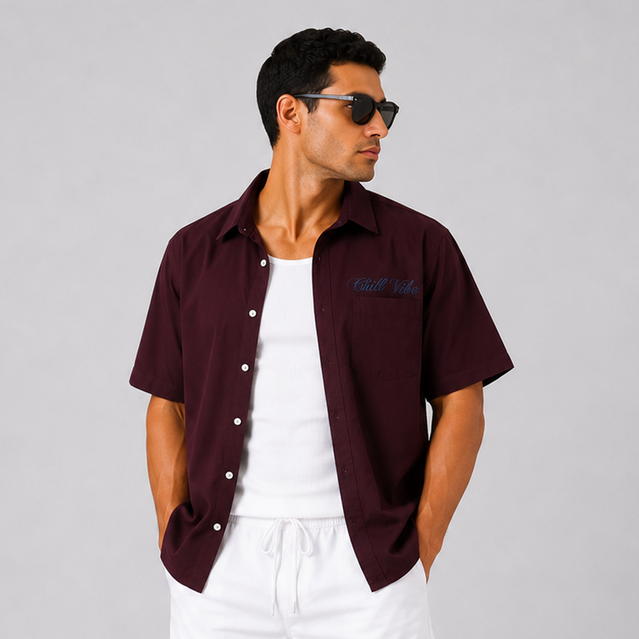 ZARA Box Fit  Short Sleeve Shirt