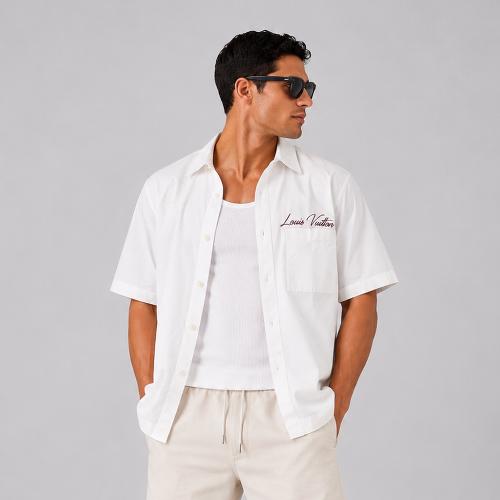 Louis Vuitton Box Fit  Short Sleeve Shirt