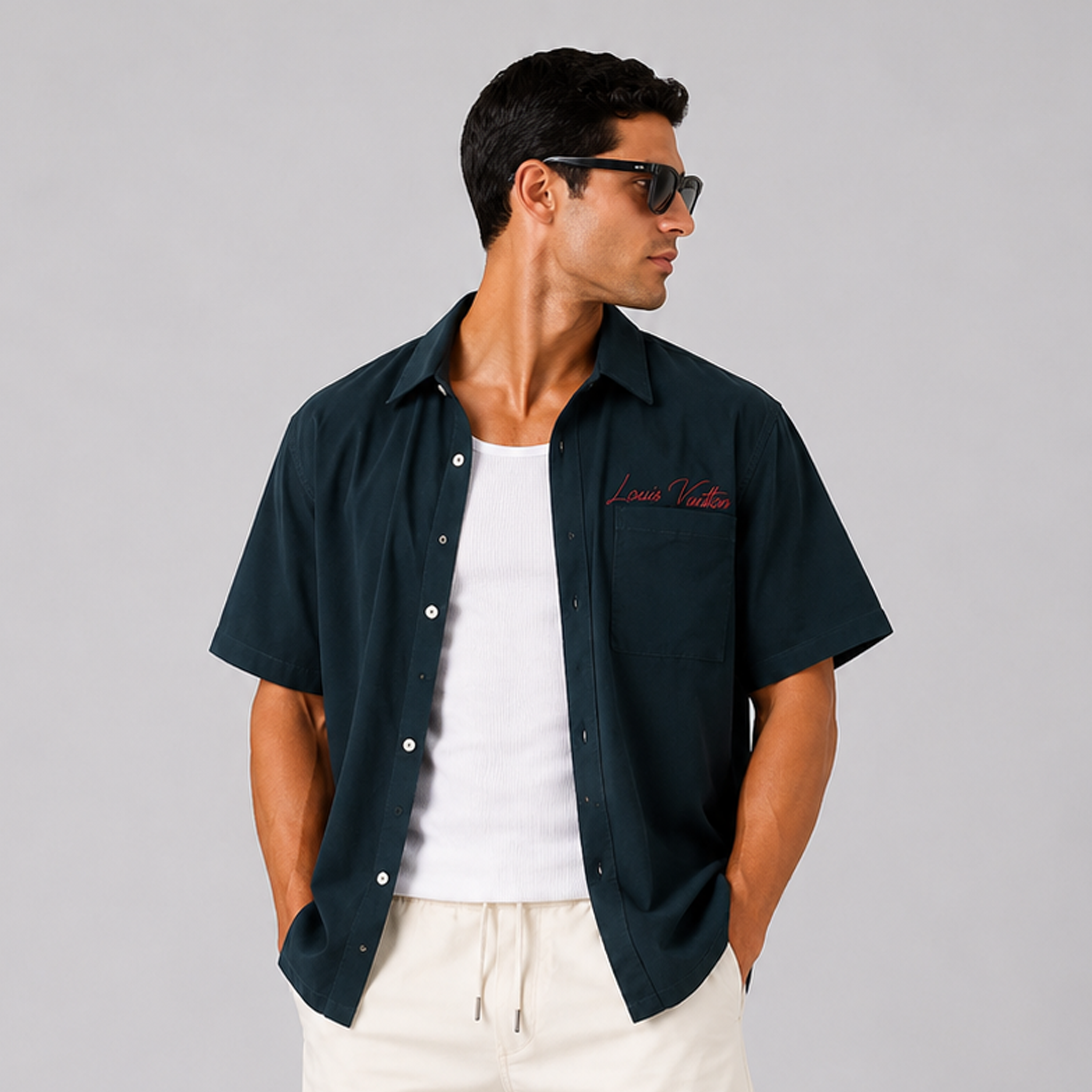 Louis Vuitton Box Fit  Short Sleeve Shirt