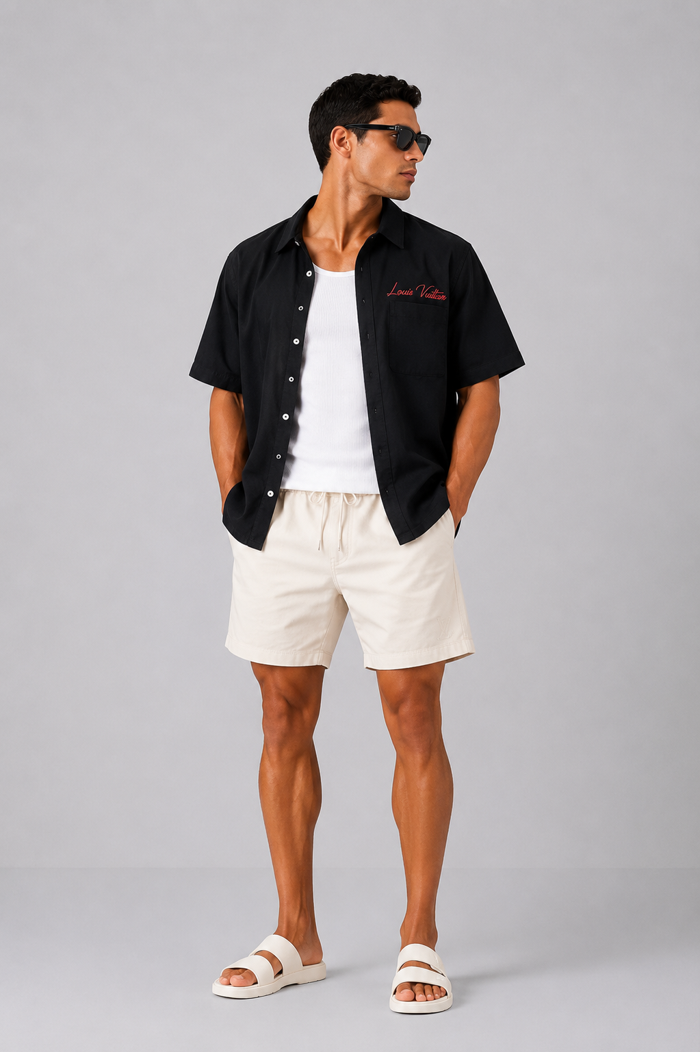 Louis Vuitton Box Fit  Short Sleeve Shirt
