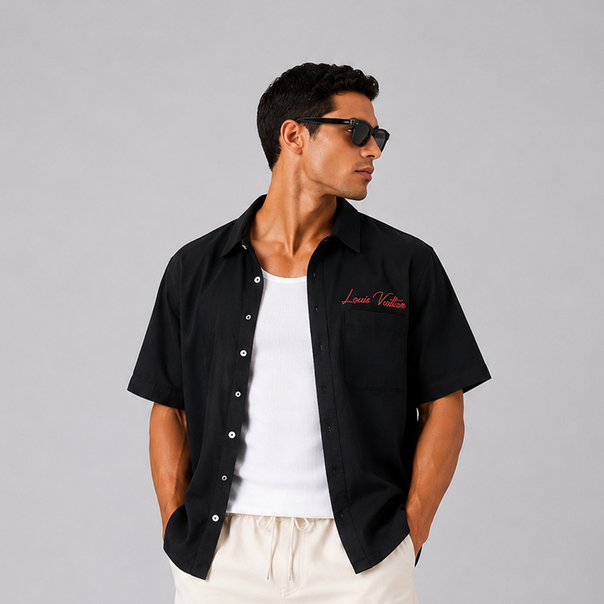 Louis Vuitton Box Fit  Short Sleeve Shirt