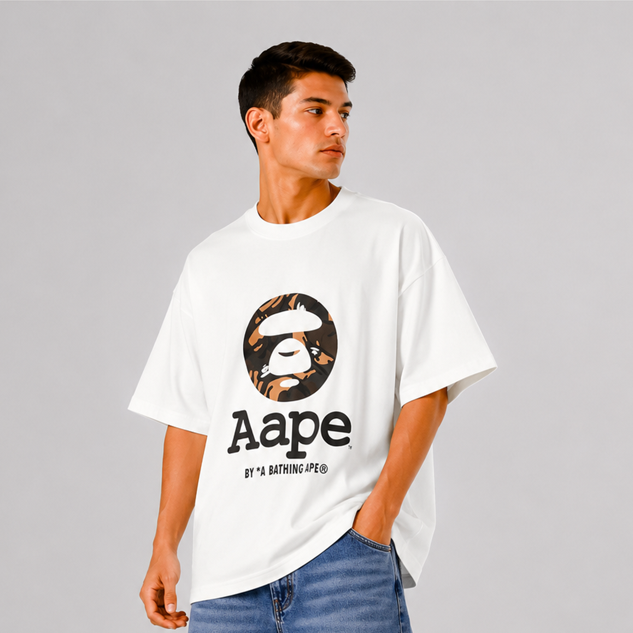 BY A BATHING APE Oversized T-shirt