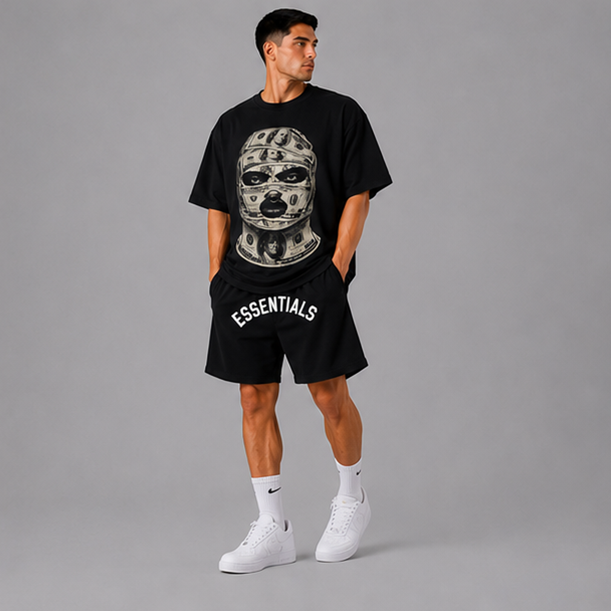 MONEY SKIMASK Oversized T-shirt