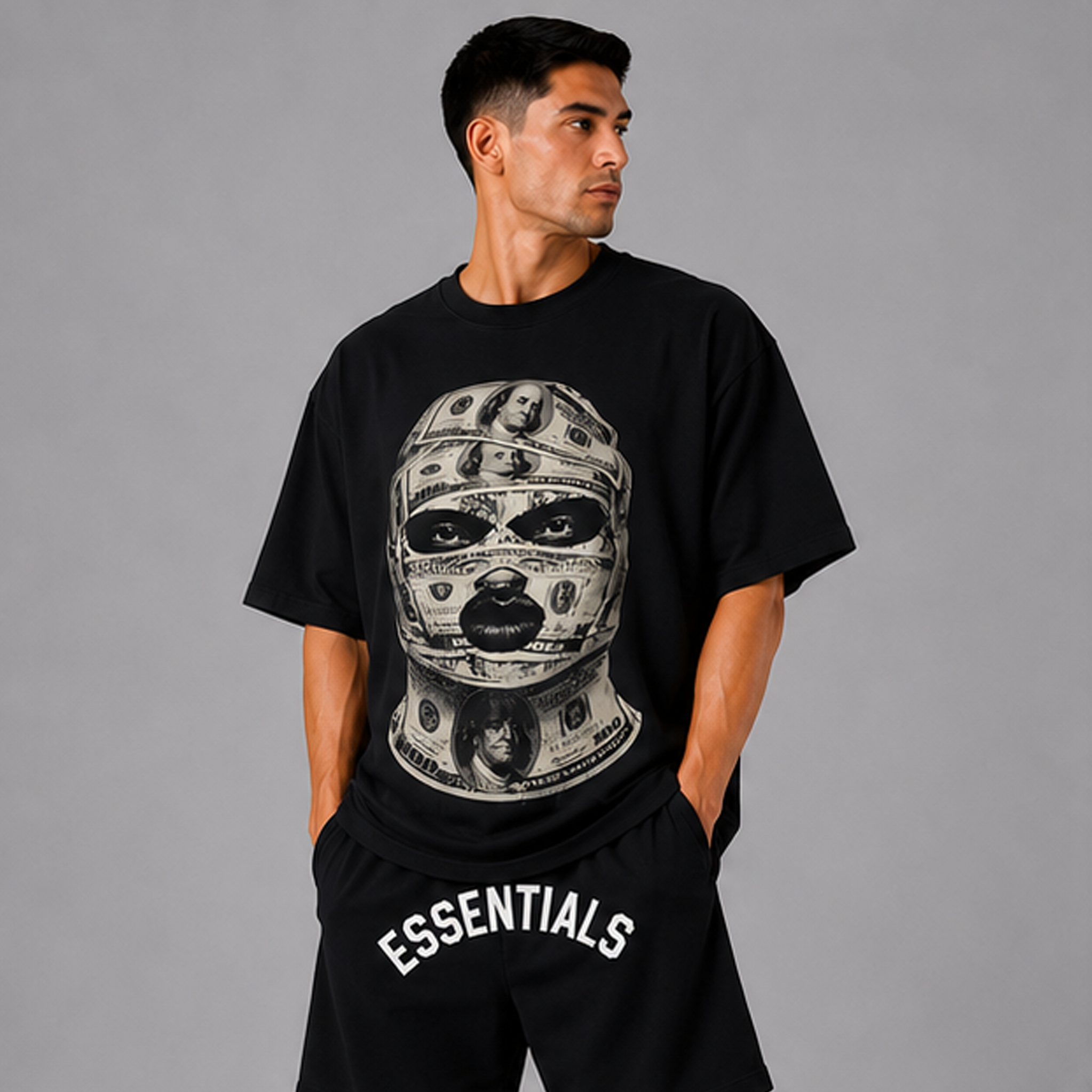MONEY SKIMASK Oversized T-shirt
