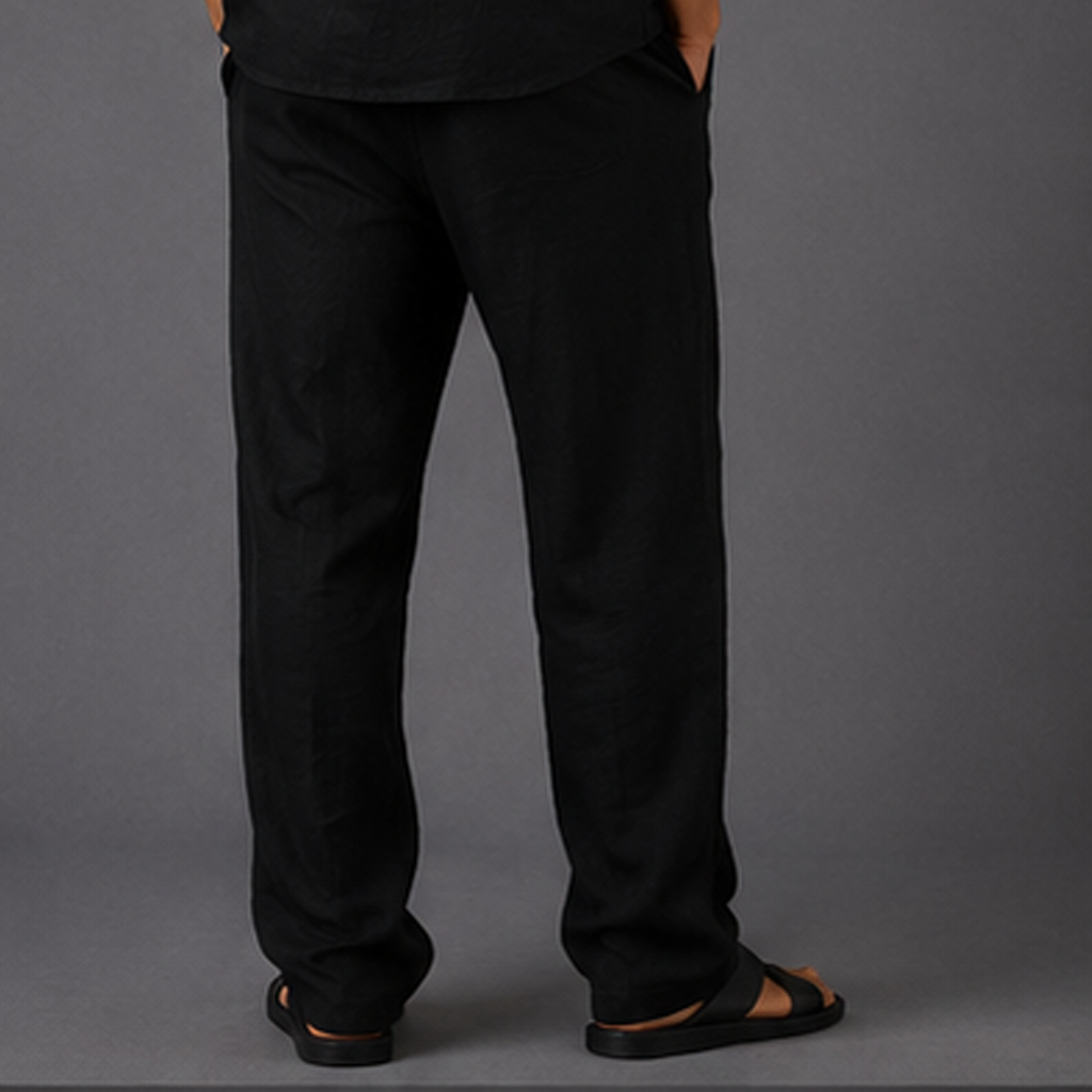 Linen Regular Fit Pants