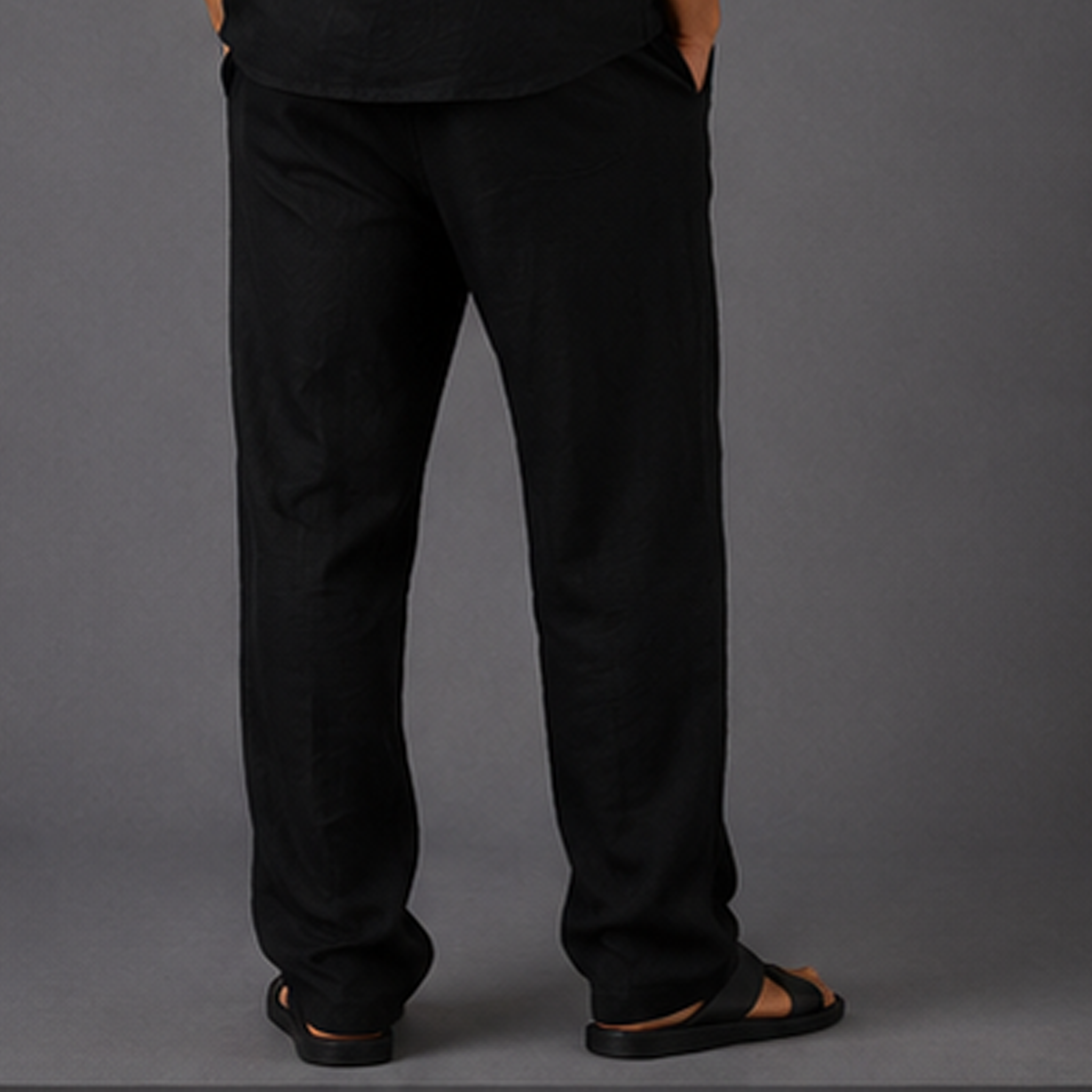 Linen Regular Fit Pants