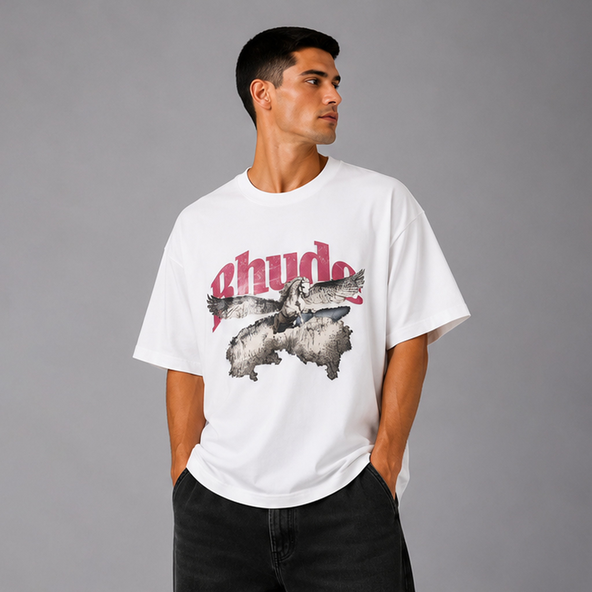 RHUDE Oversized T-shirt