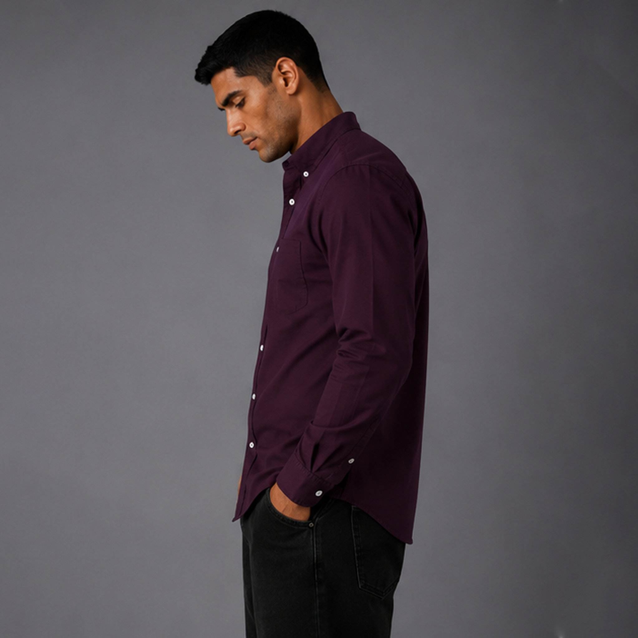 Regular fit OXFORD Long Sleeve Shirt