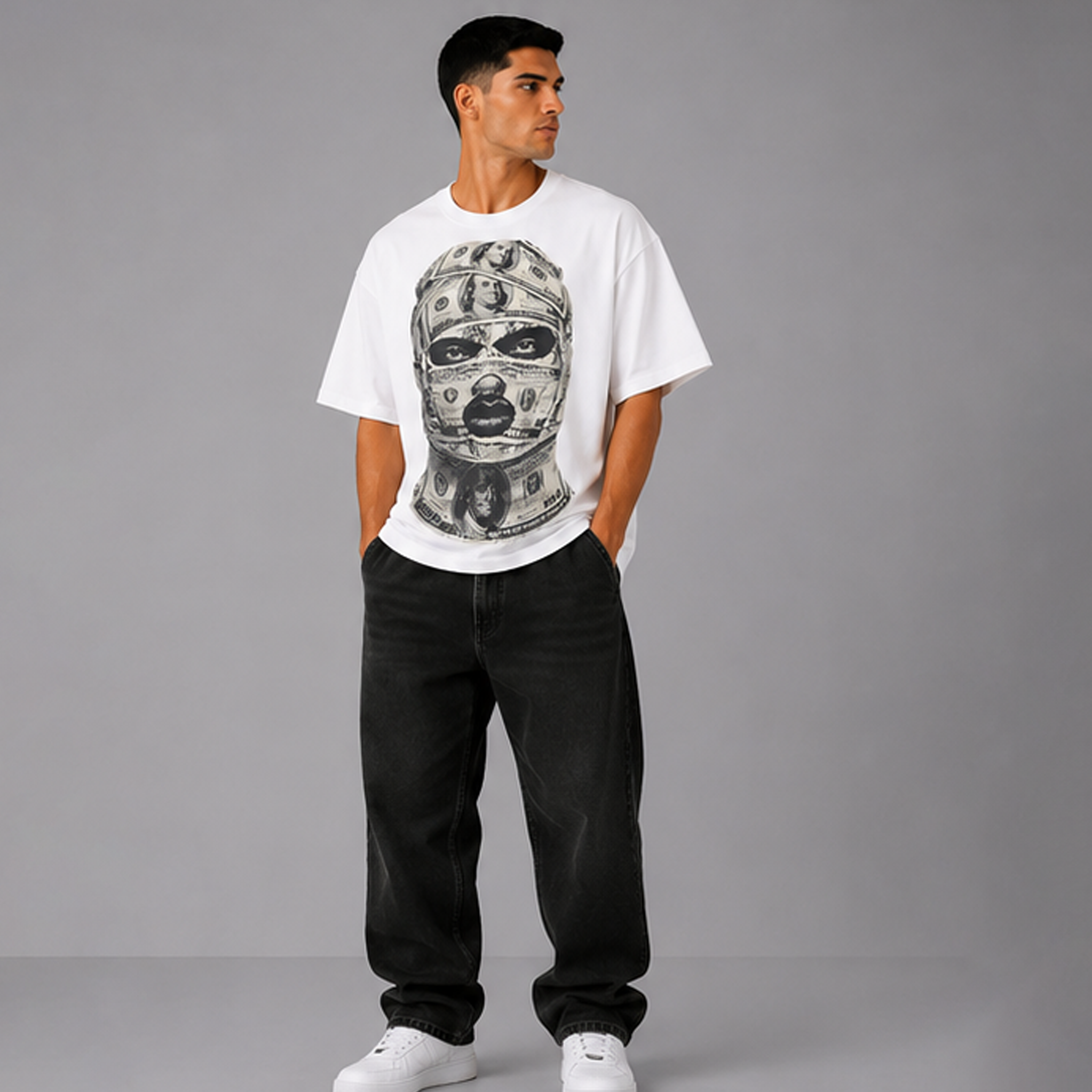 MONEY SKIMASK Oversized T-shirt
